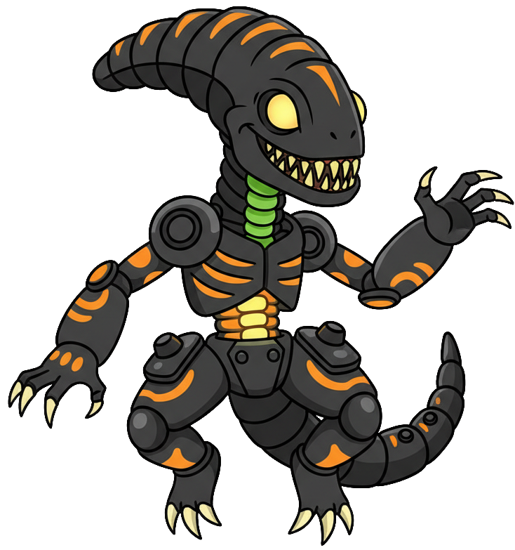 Xenomorph battle stance sprite