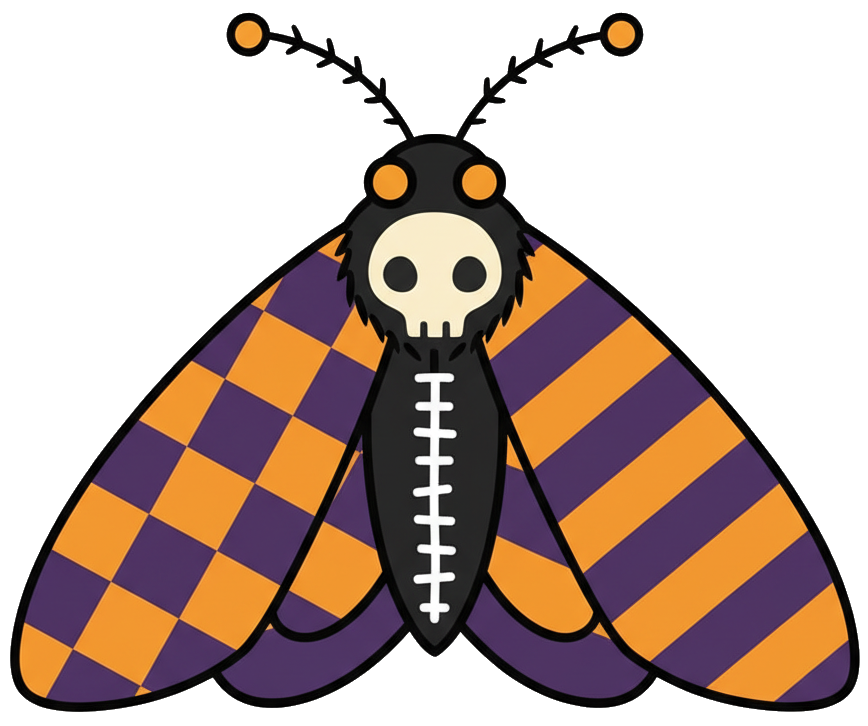 Silence of the Lambs moth sprite